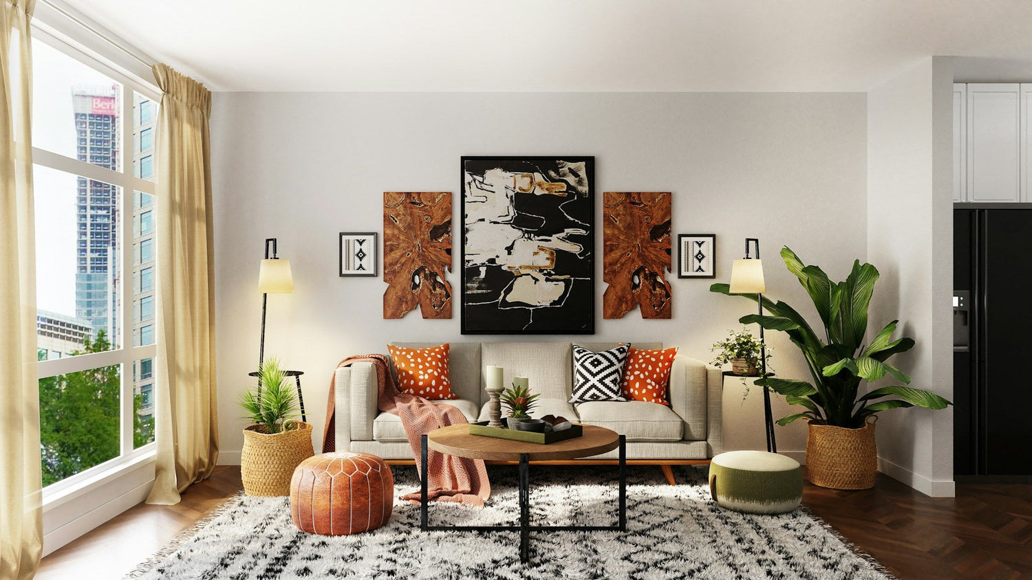 Smart Ways to Display Vertical Wall Art in Small Areas